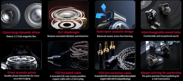 FiiO FD3 in-ear FiiO FD3 in-ear