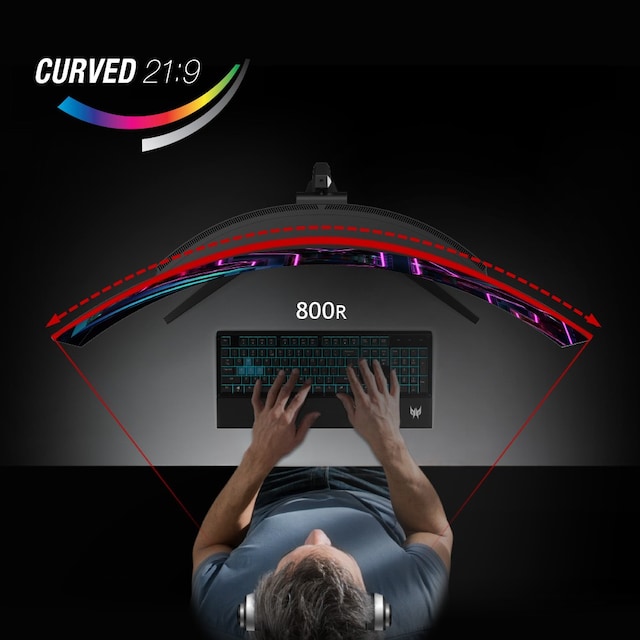 Acer 45" Curved gaming monitor Predator X45