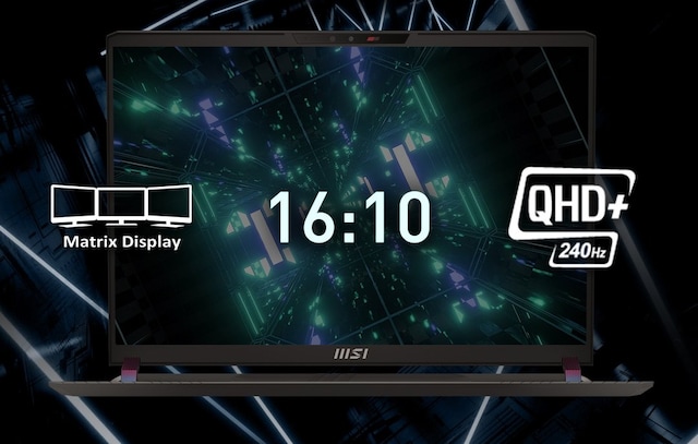 MSI Vector GP68HX 16" speldator