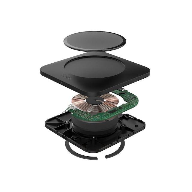 Belkin BoostCharge Pro Universal Easy Align trådlös laddningsplatta 15W Belkin BoostCharge Pro Universal Easy Align trådlös laddningsplatta 15W