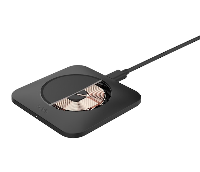 Belkin BoostCharge Pro Universal Easy Align trådlös laddningsplatta 15W Belkin BoostCharge Pro Universal Easy Align trådlös laddningsplatta 15W