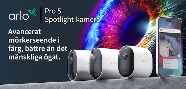 Arlo Pro 5 övervakningskamera utomhus Arlo Pro 5 övervakningskamera utomhus
