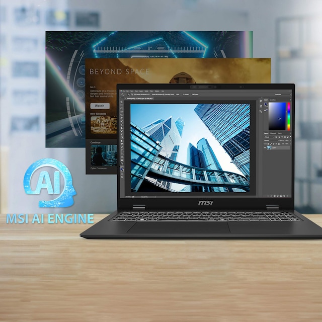 MSI Prestige 16 AI Studio 16" laptop