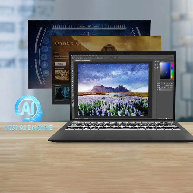 MSI Prestige 13 AI Evo 13,3" laptop