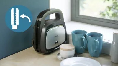 Philips HD2350/80 Smørbrødgrill Philips HD2350/80 Smørbrødgrill