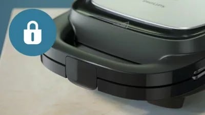 Philips HD2350/80 Smørbrødgrill Philips HD2350/80 Smørbrødgrill