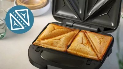 Philips HD2350/80 Smørbrødgrill Philips HD2350/80 Smørbrødgrill