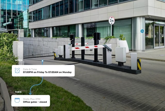 Fjärrkontroll av parkeringsgrindarna Fjärrkontroll av parkeringsgrindarna