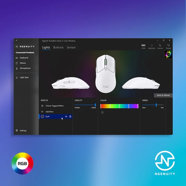 HyperX Pulsefire Haste 2 Core HyperX Pulsefire Haste 2 Core