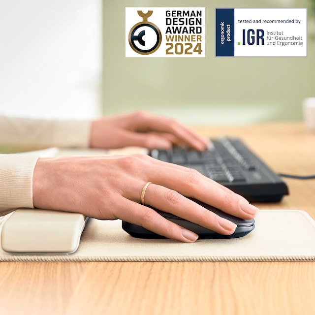 Leitz Ergo musmatta med handledsstöd Leitz Ergo musmatta med handledsstöd