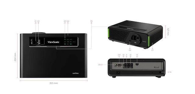 ViewSonic X1-4KGPro Projektor