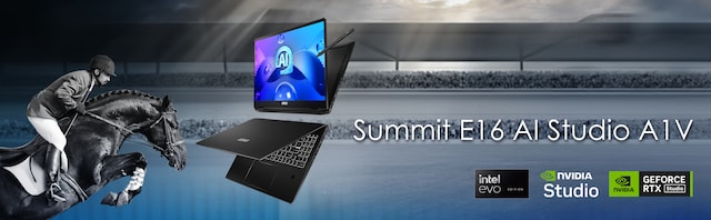 MSI Summit E16 AI Studio 16" laptop