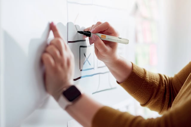 Nobo whiteboardpen 4 pck