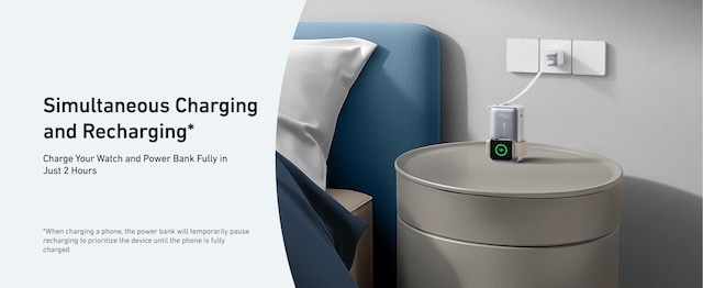 Charge while recharging Charge while recharging