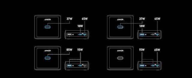 Three-port charging Three-port charging