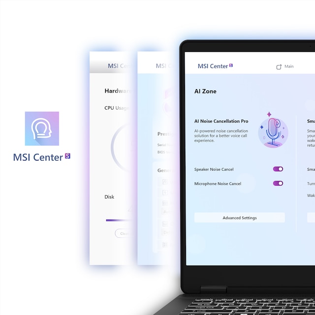 MSI Venture 14 AI laptop